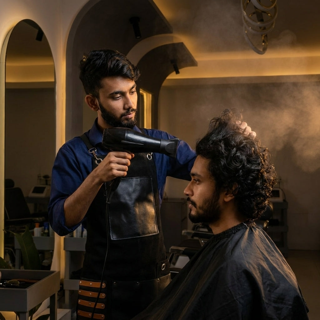 Hair Setup (Wash, Dry)