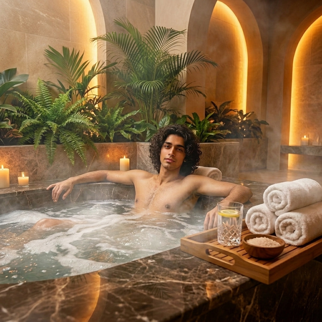 Jacuzzi or Hot Bath (30 Min)