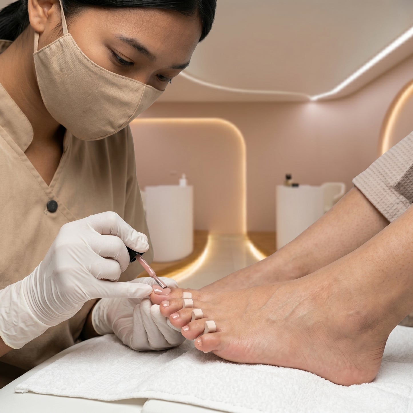 Crystal Pedi-Mani