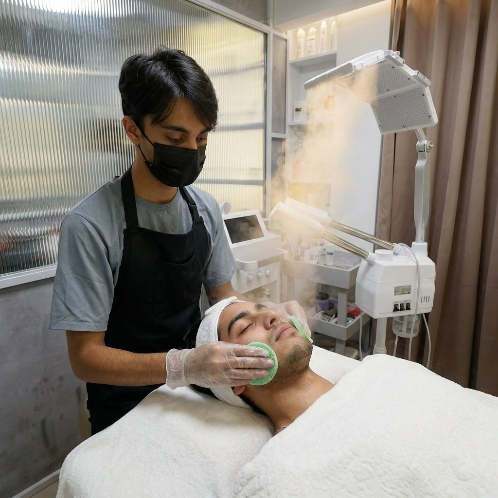 BIW Advance Hydra (Gents) — advanced HydraFacial protocol for men