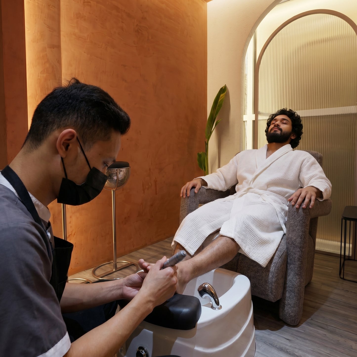 Medical Pedi-Mani (Gents)