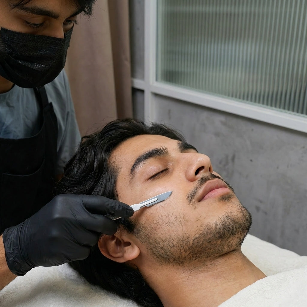 Dermaplaning Facial (Gents)