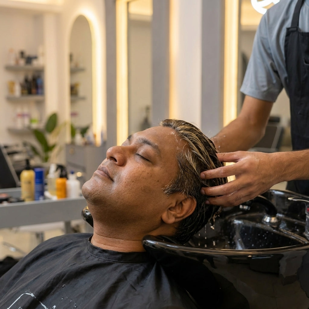 Hair Straight + Hair Spa