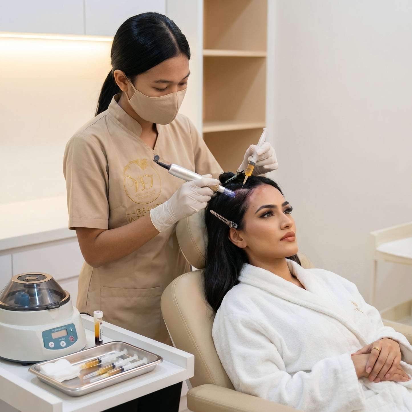 Scalp PRP with Needling